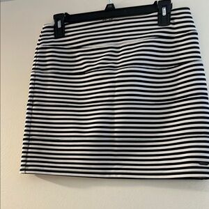 Victorias secret Striped Black and White Women's Skirt